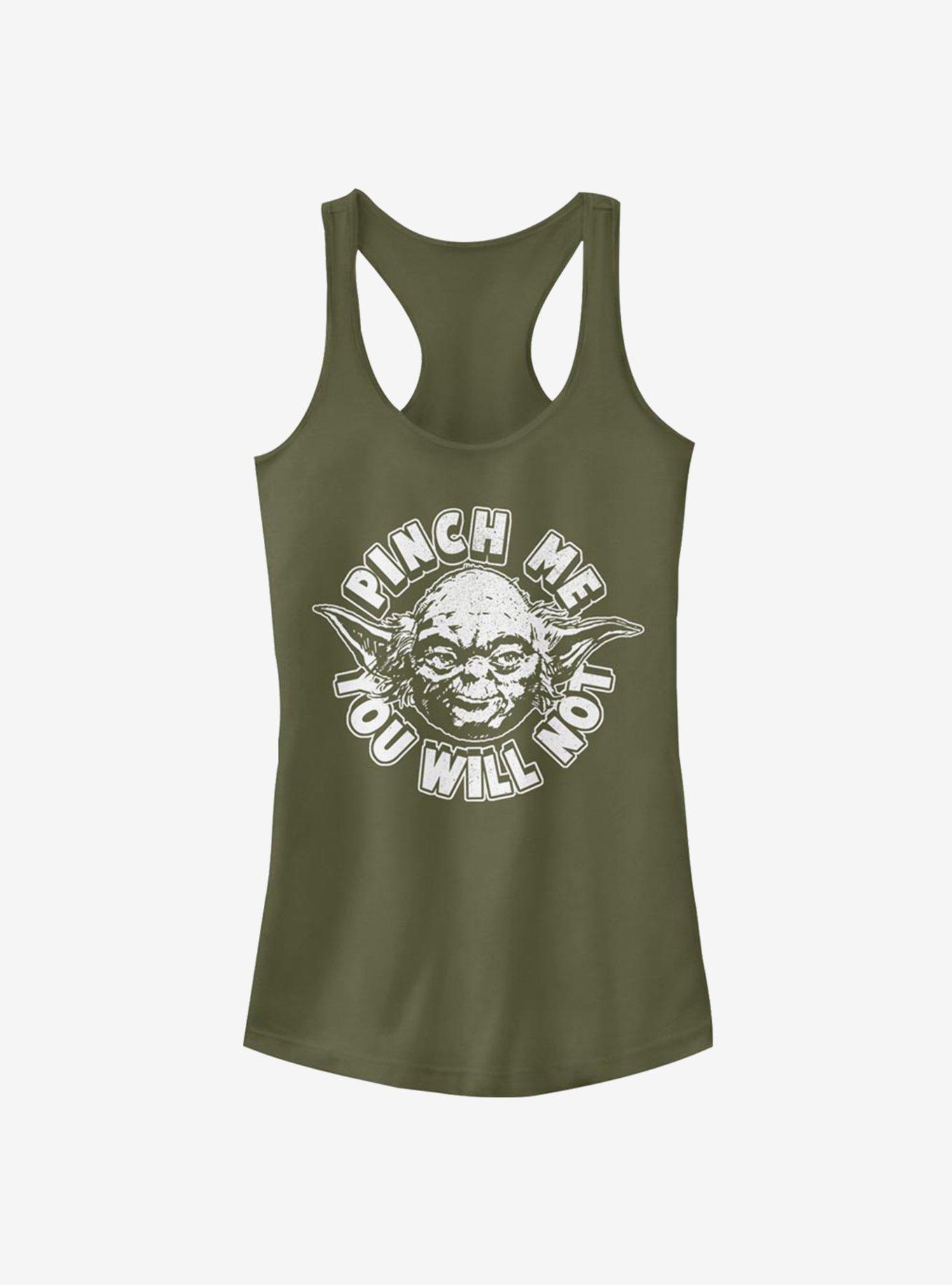 Star Wars Don'T Pinch Girls Tank, MIL GRN, hi-res