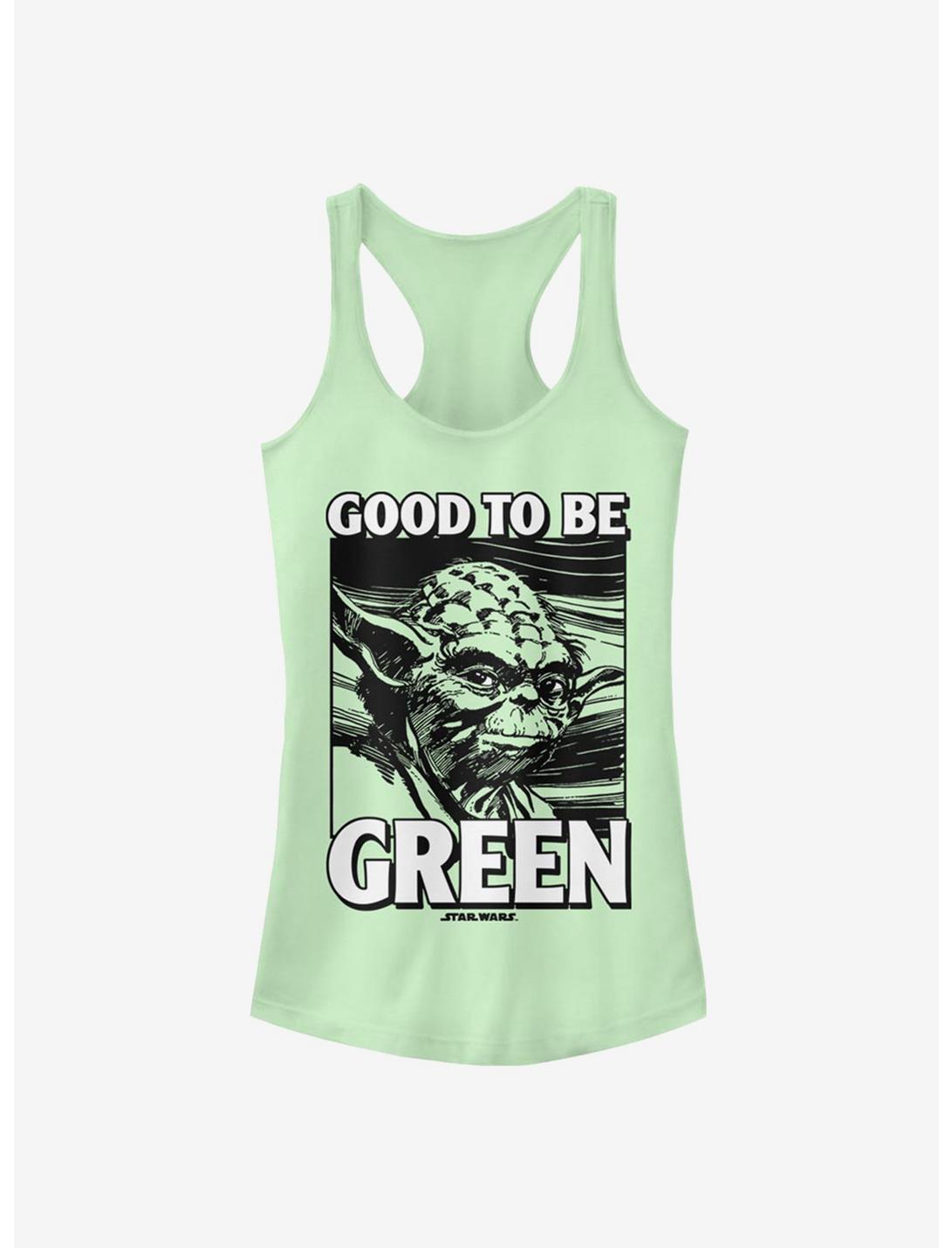 Star Wars Green Yoda Girls Tank, MINT, hi-res