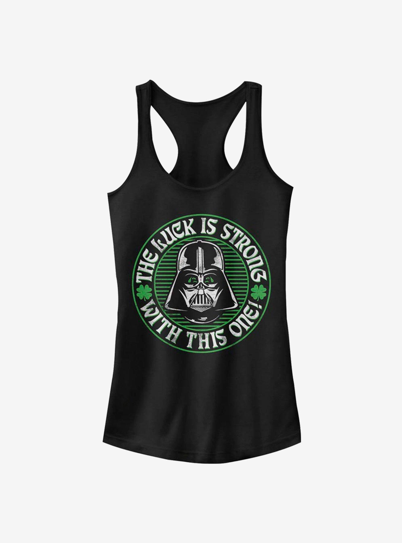 Star Wars Luck Is Strong Girls Tank Top