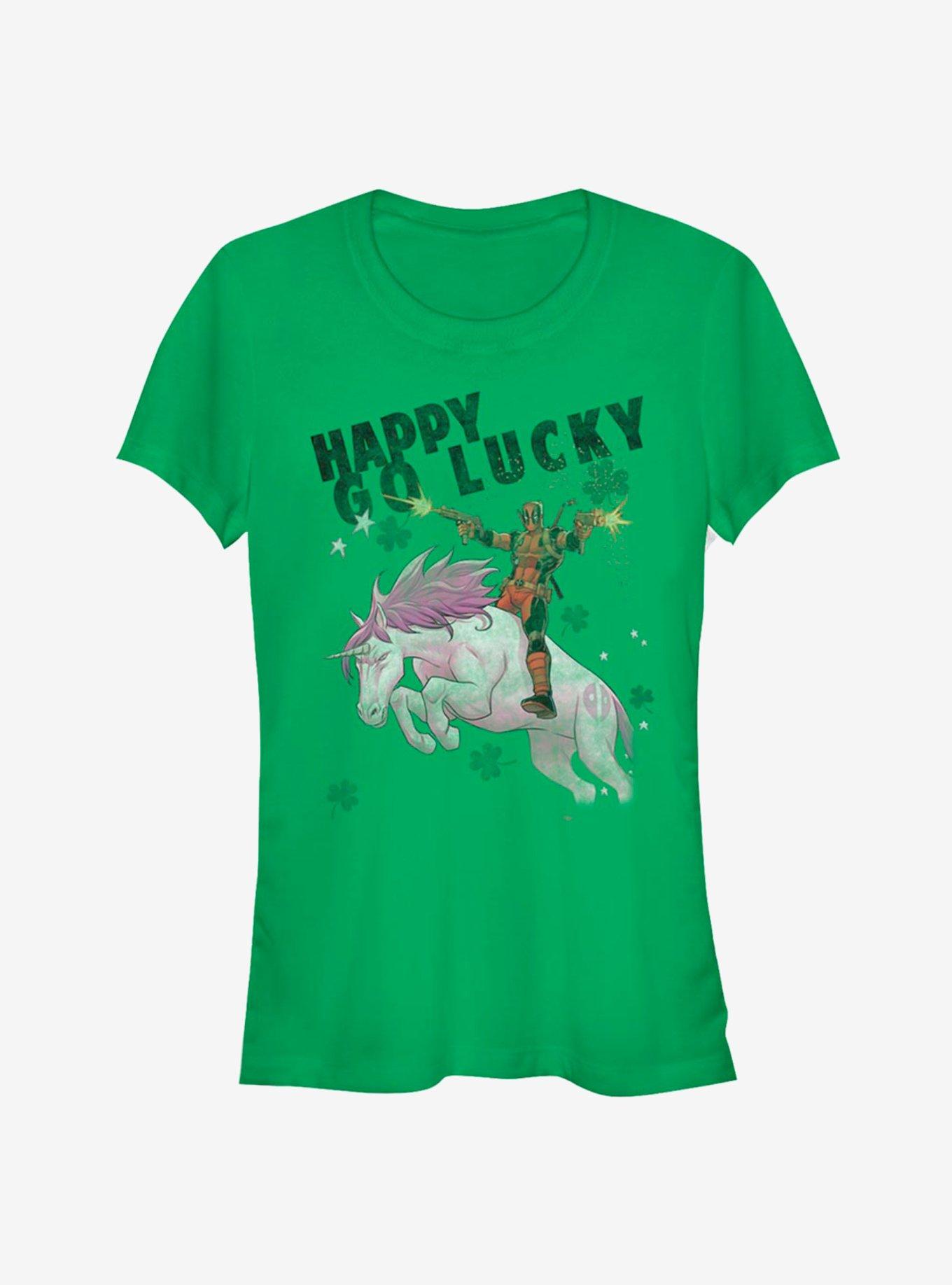 Marvel Deadpool Charm Lucky Girls T-Shirt, , hi-res