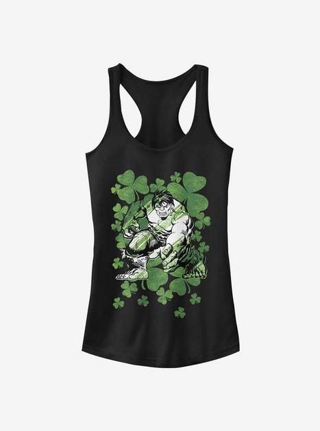 Marvel Hulk Lucky Hulk Girls Tank - BLACK | Hot Topic
