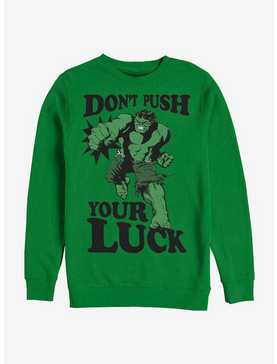 Marvel Hulk Push The Luck Sweatshirt, , hi-res