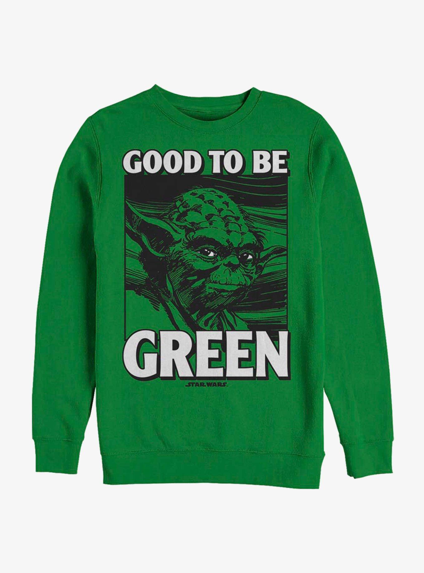 Star Wars Green Yoda Sweatshirt