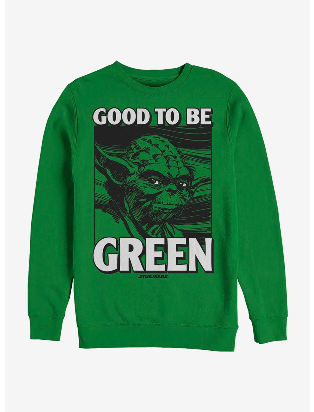 Star Wars Green Yoda Sweatshirt, KELLY, hi-res