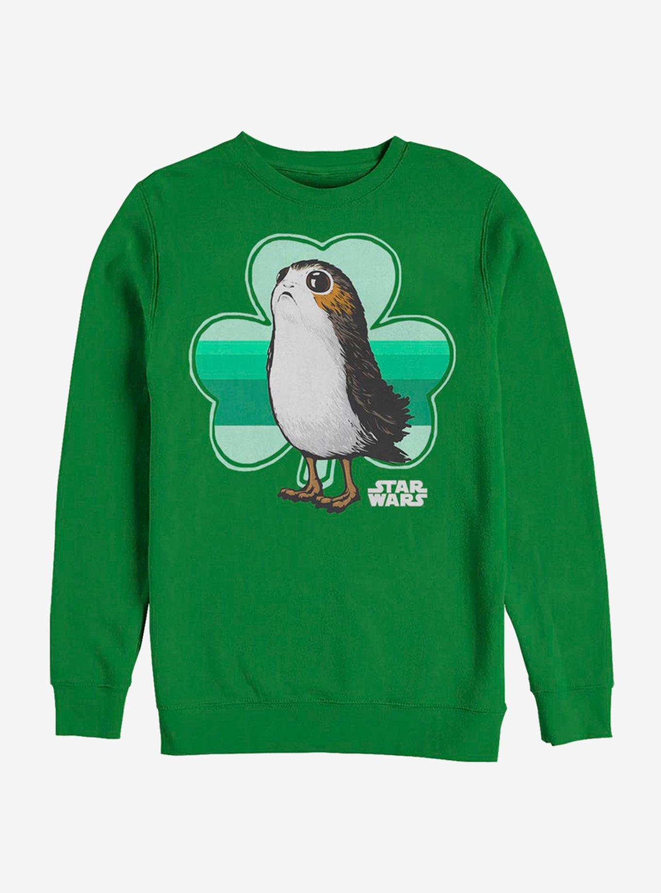 Star Wars Porg Clover Sweatshirt, , hi-res