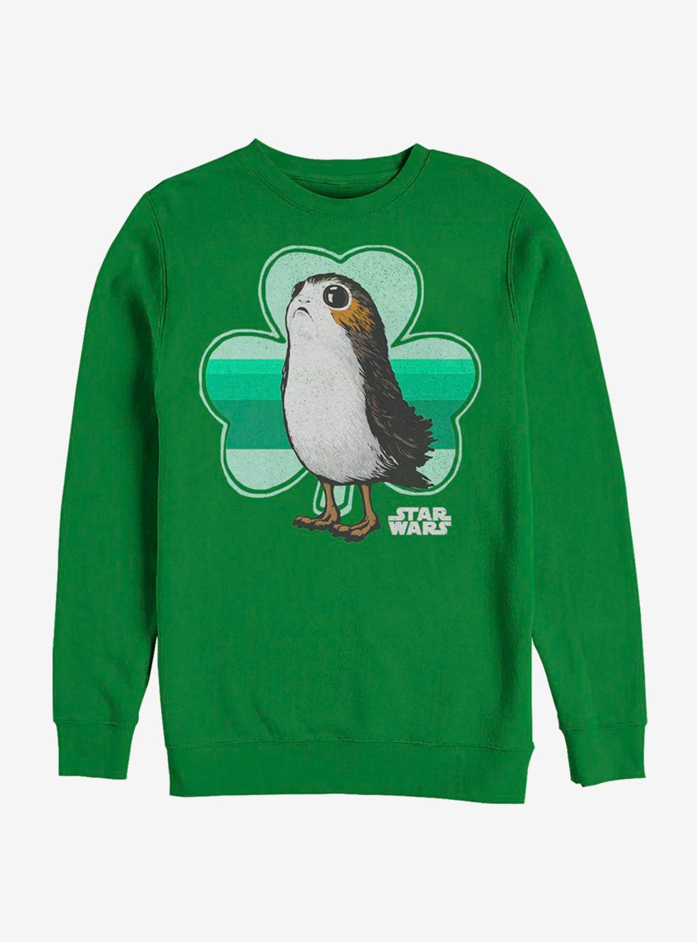 Star Wars Porg Clover Sweatshirt, , hi-res