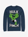 Marvel Hulk Hulk Pinch Long-Sleeve T-Shirt, NAVY, hi-res