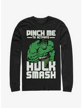 Marvel Hulk Hulk Smash Pinch Long-Sleeve T-Shirt, , hi-res