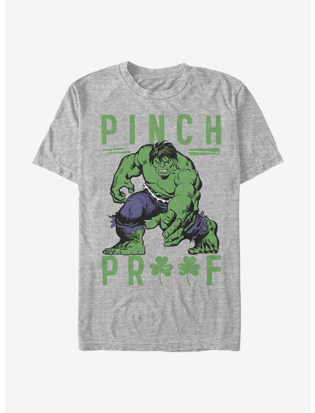 Marvel Hulk Green Pinch T-Shirt, ATH HTR, hi-res