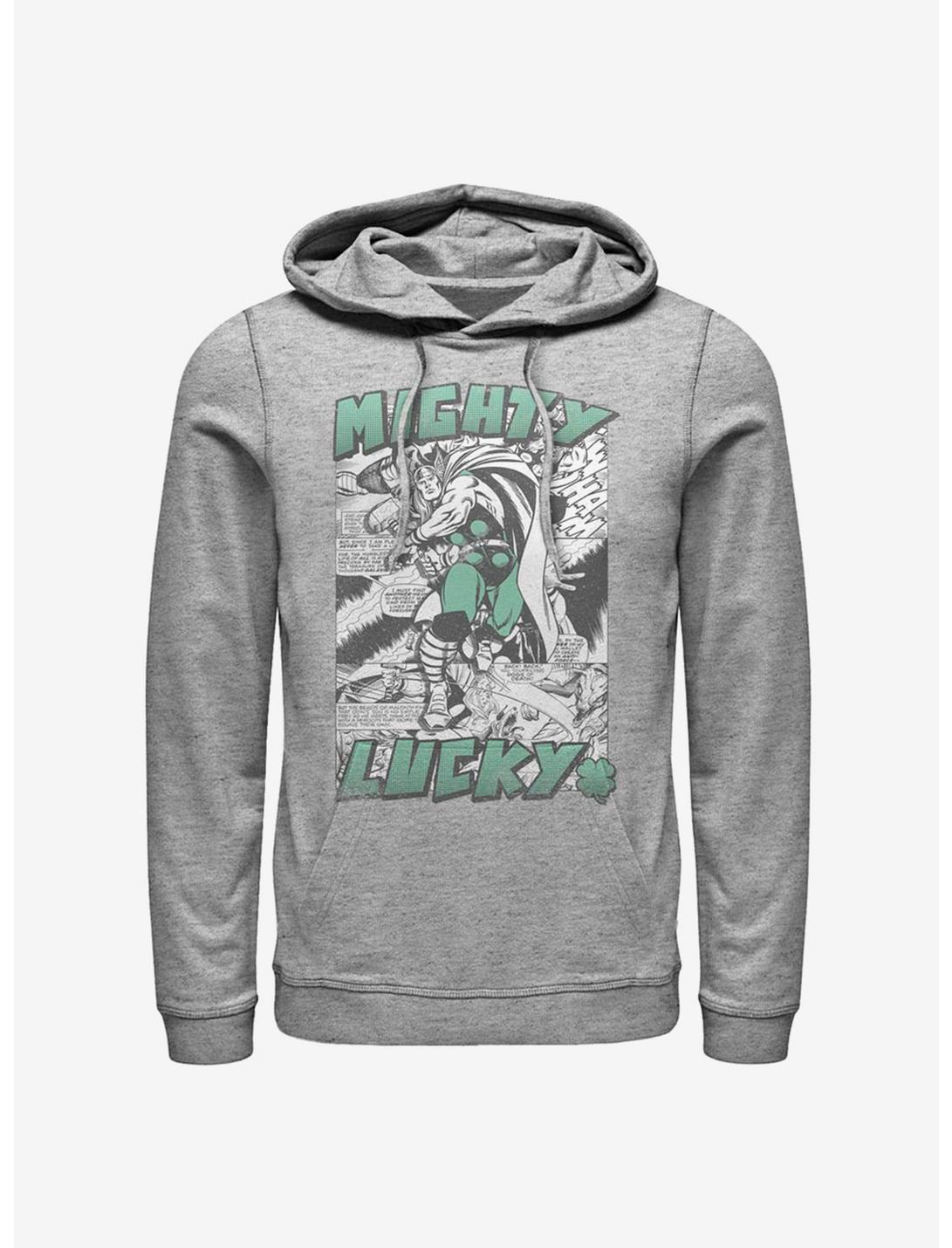 Marvel Thor Mighty Lucky Thor Hoodie, ATH HTR, hi-res