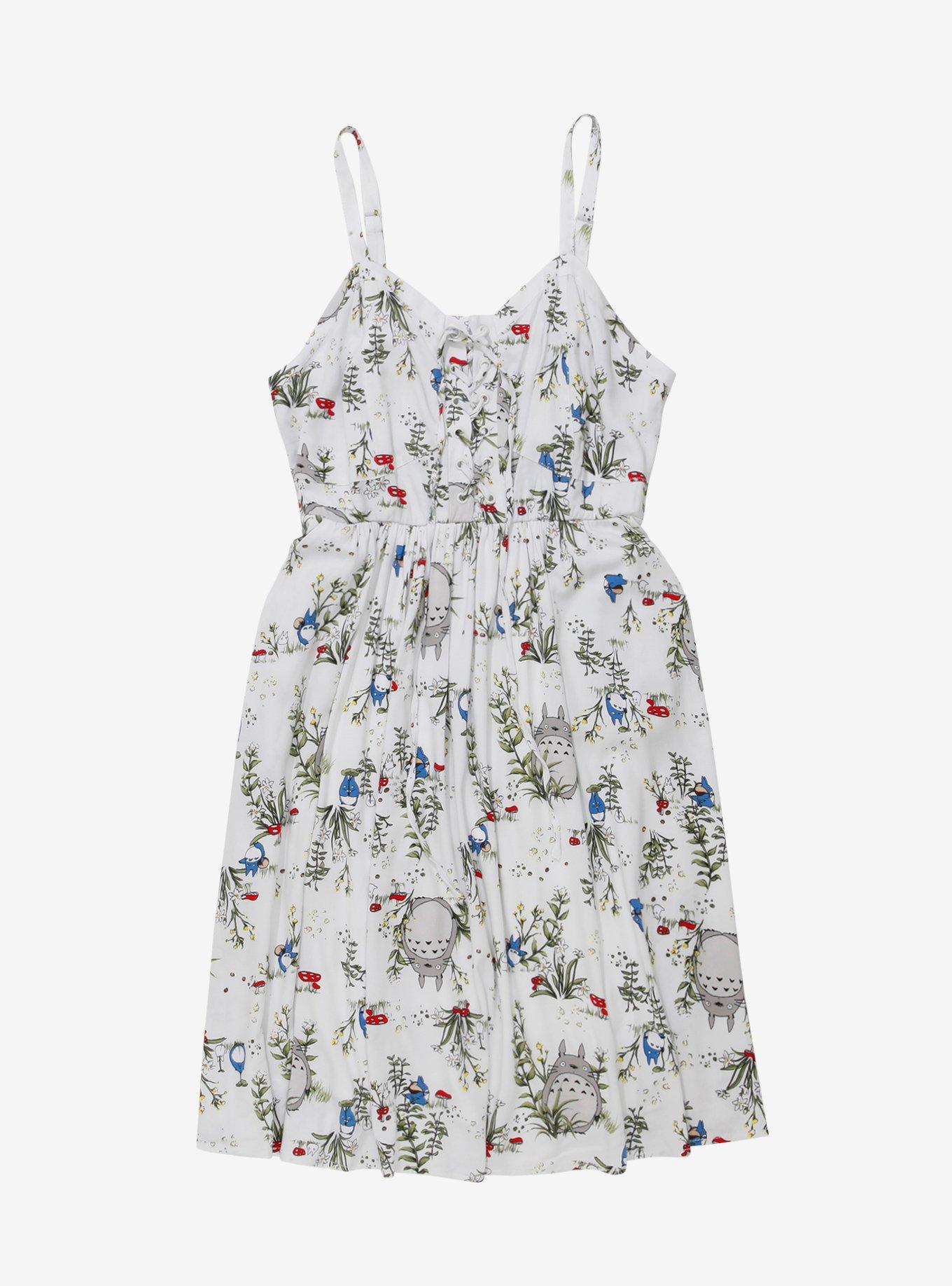 Her Universe Studio Ghibli Celebration My Neighbor Totoro Strappy Dress, MULTI, hi-res