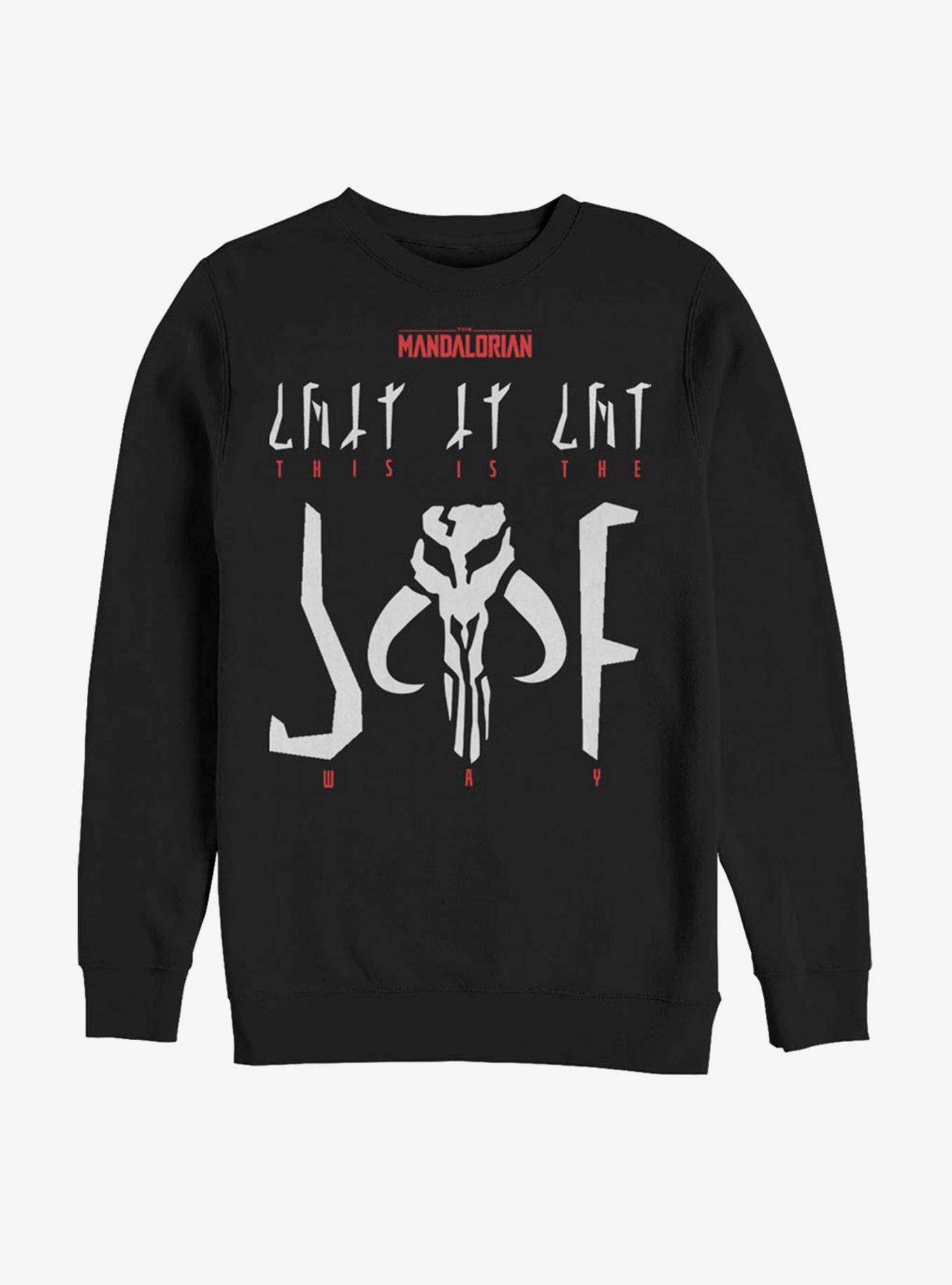 Star Wars The Mandalorian This Is The Way Logo Sweatshirt, , hi-res