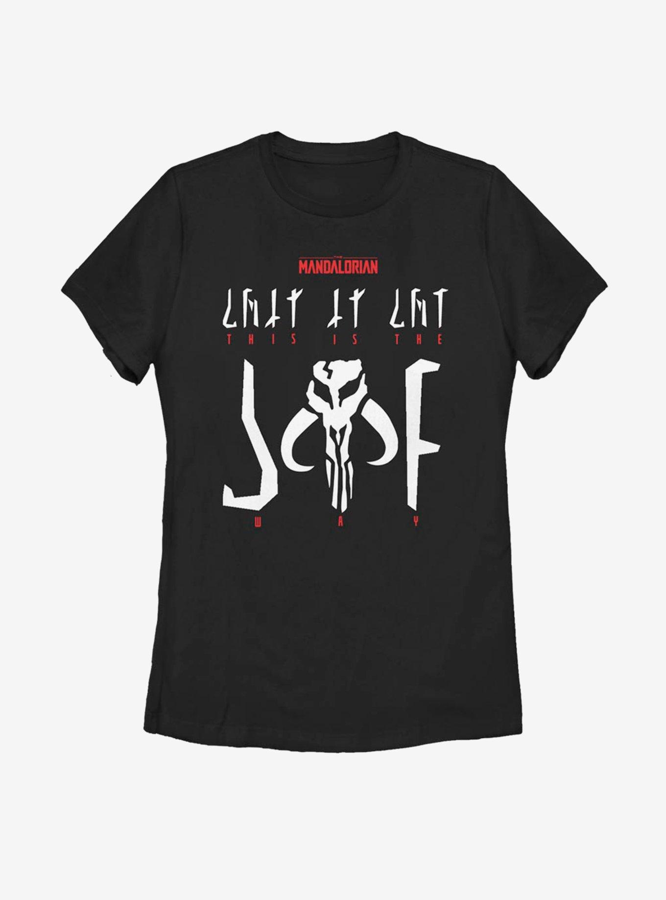 Star Wars The Mandalorian This Is The Way Logo Womens T-Shirt, , hi-res