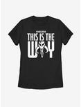 Star Wars The Mandalorian This Is The Way Womens T-Shirt, BLACK, hi-res