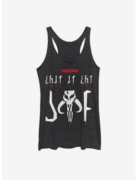 Plus Size Star Wars The Mandalorian This Is The Way Logo Womens Tank Top, , hi-res