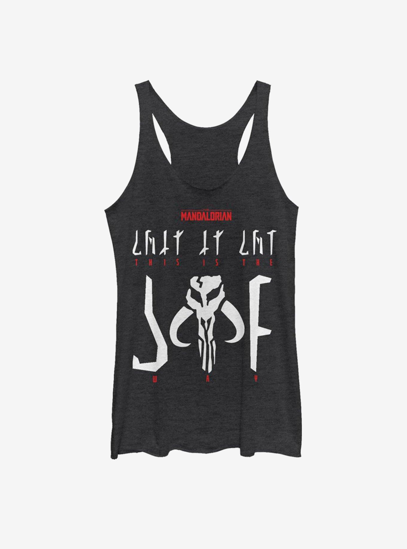 Star Wars The Mandalorian This Is The Way Logo Womens Tank Top, , hi-res