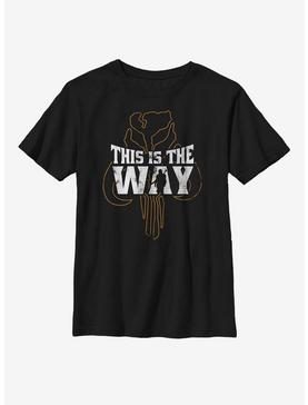 Plus Size Star Wars The Mandalorian This Is The Way Silhouette Youth T-Shirt, , hi-res