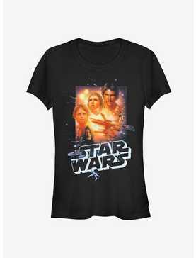 Star Wars Collage Poster Girls T-Shirt, , hi-res