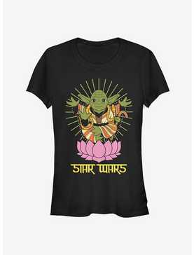 Star Wars Yoda Lotus Girls T-Shirt, , hi-res