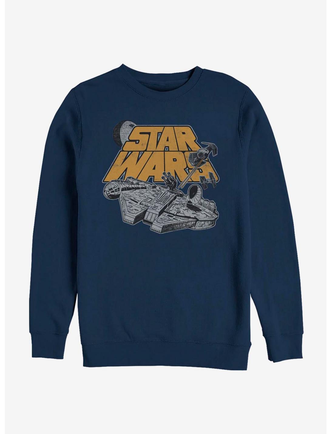 Star Wars Heated Chase Sweatshirt, NAVY, hi-res