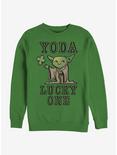 Star Wars Yoda So Lucky Sweatshirt, KELLY, hi-res