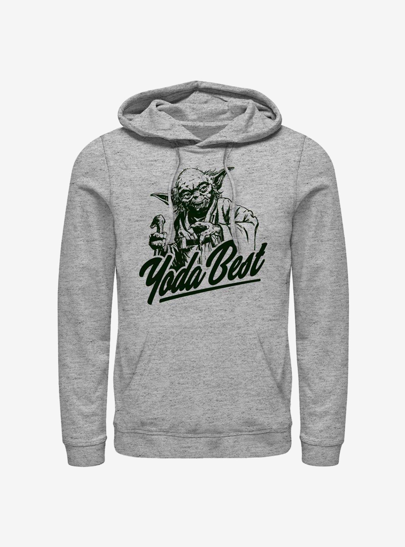 Star Wars Best Yoda Hoodie, ATH HTR, hi-res