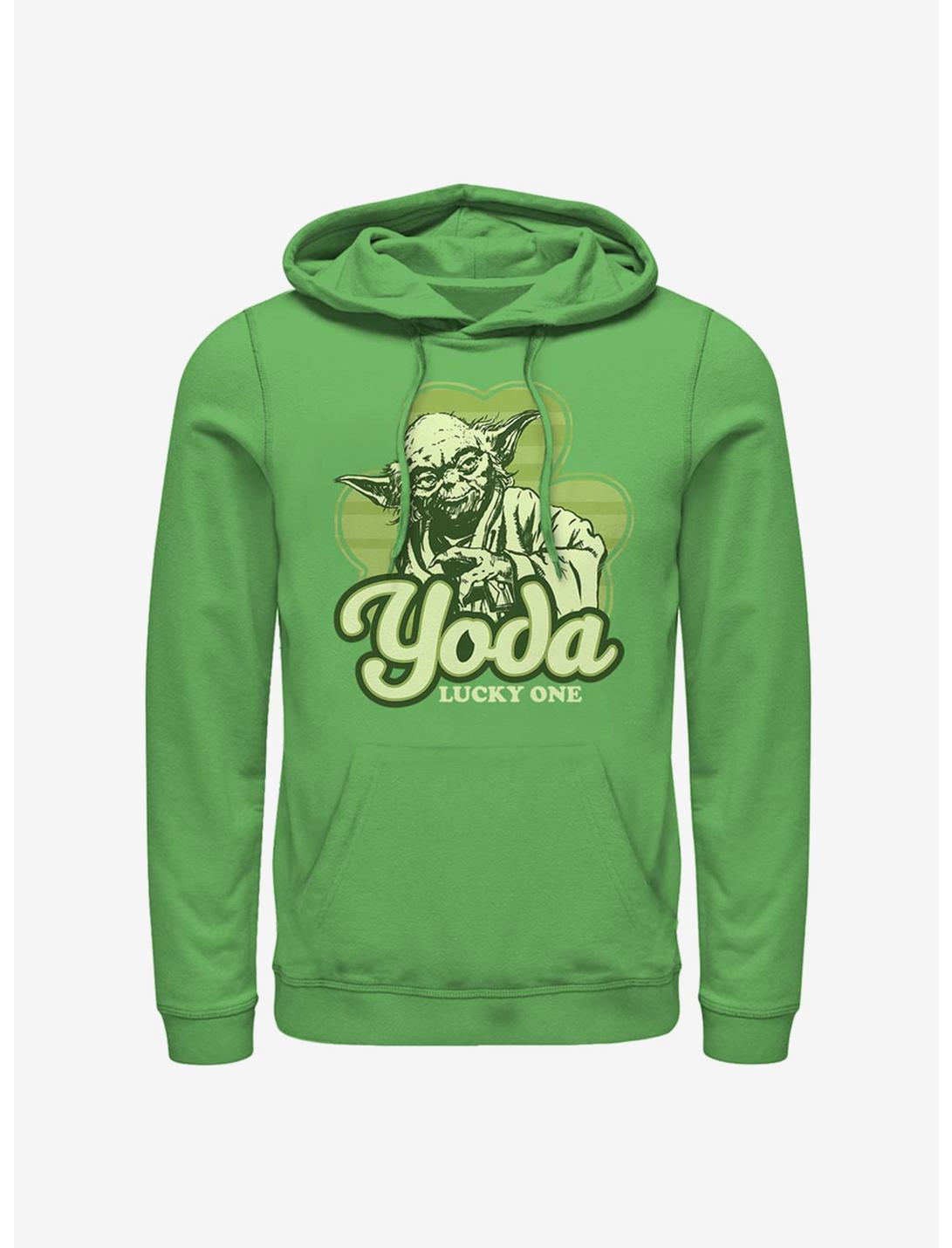 Star Wars Yoda Lucky Retro Hoodie, KELLY, hi-res