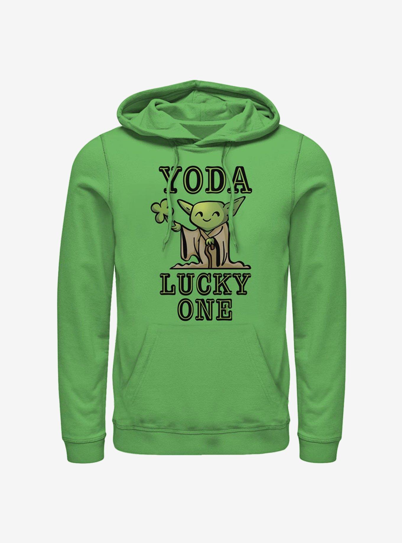 Star Wars Yoda So Lucky Hoodie, KELLY, hi-res