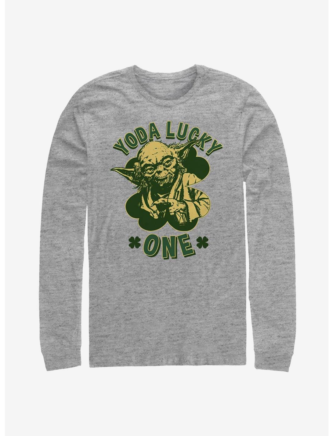 Star Wars Lucky One Long-Sleeve T-Shirt, ATH HTR, hi-res