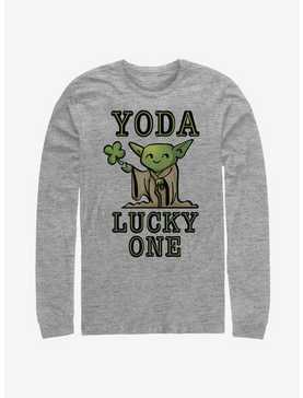 Star Wars Yoda So Lucky Long-Sleeve T-Shirt, , hi-res
