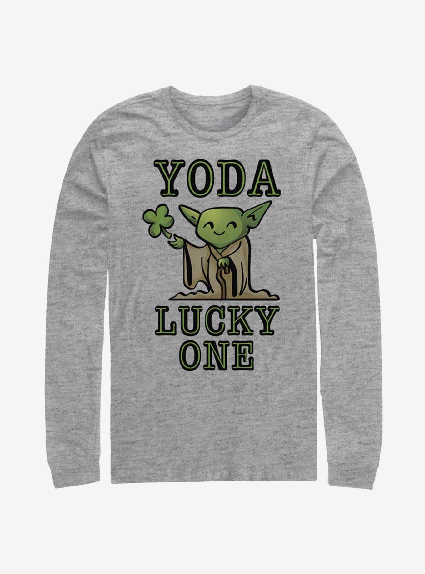 Star Wars Yoda So Lucky Long-Sleeve T-Shirt, , hi-res