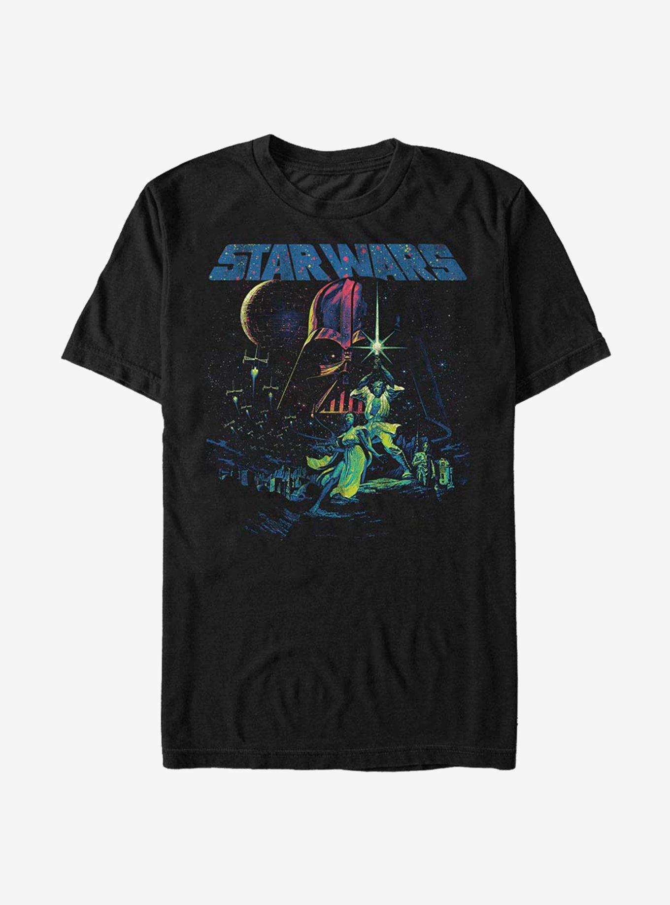 Star Wars Color Pop T-Shirt, BLACK, hi-res