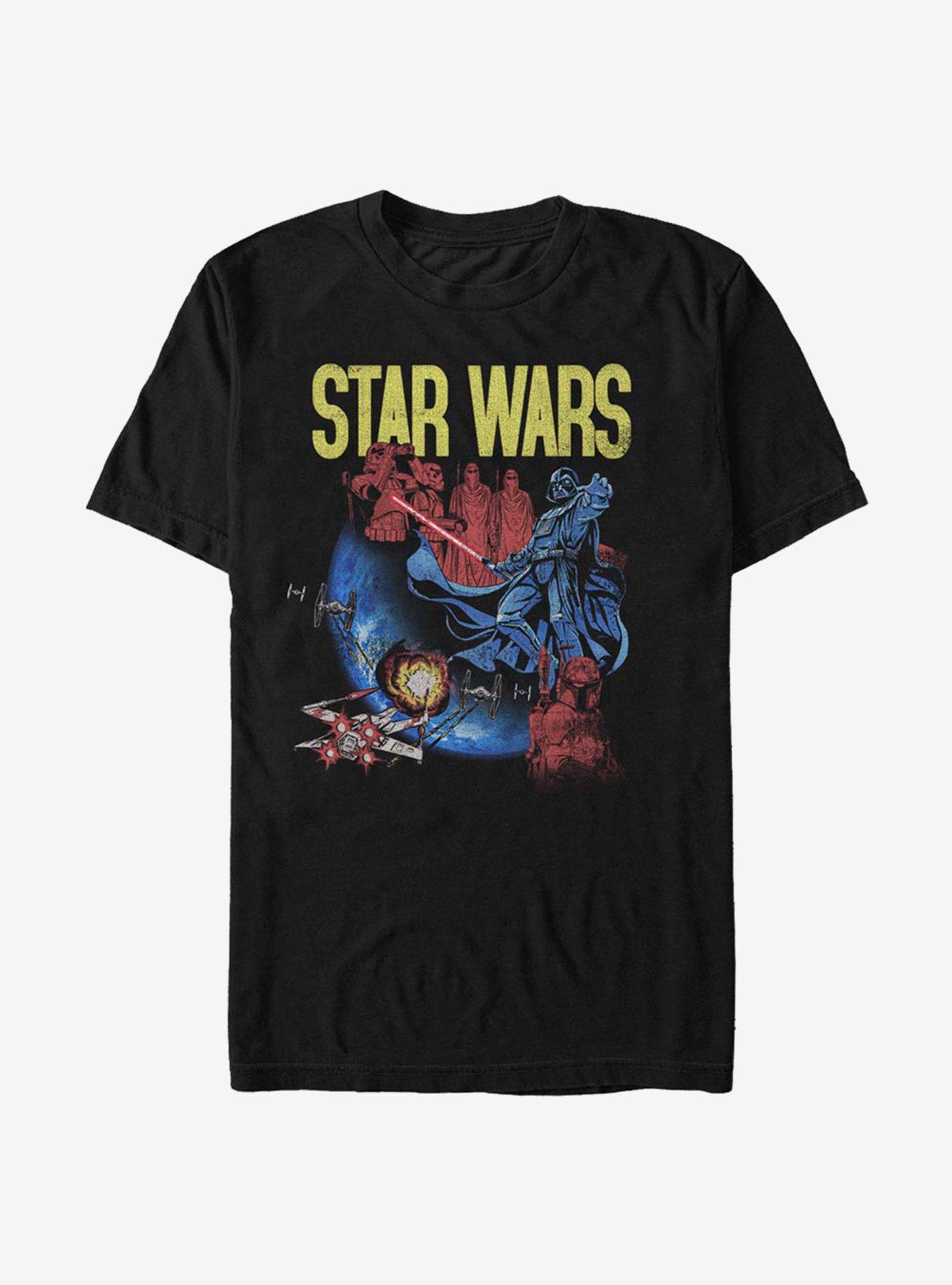 Star Wars Darth Vader Space T-Shirt, , hi-res