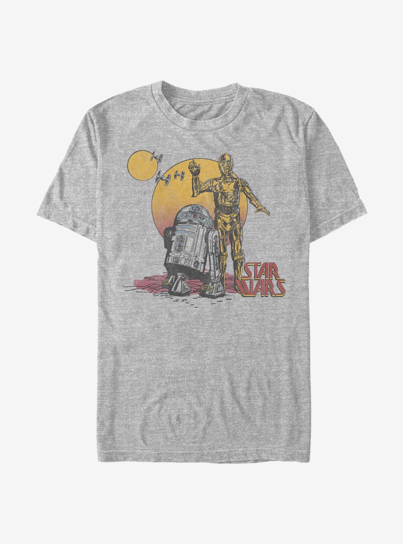 Star Wars Droid Sun T-Shirt, ATH HTR, hi-res