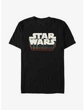 Star Wars Retro Gradient Logo T-Shirt, , hi-res