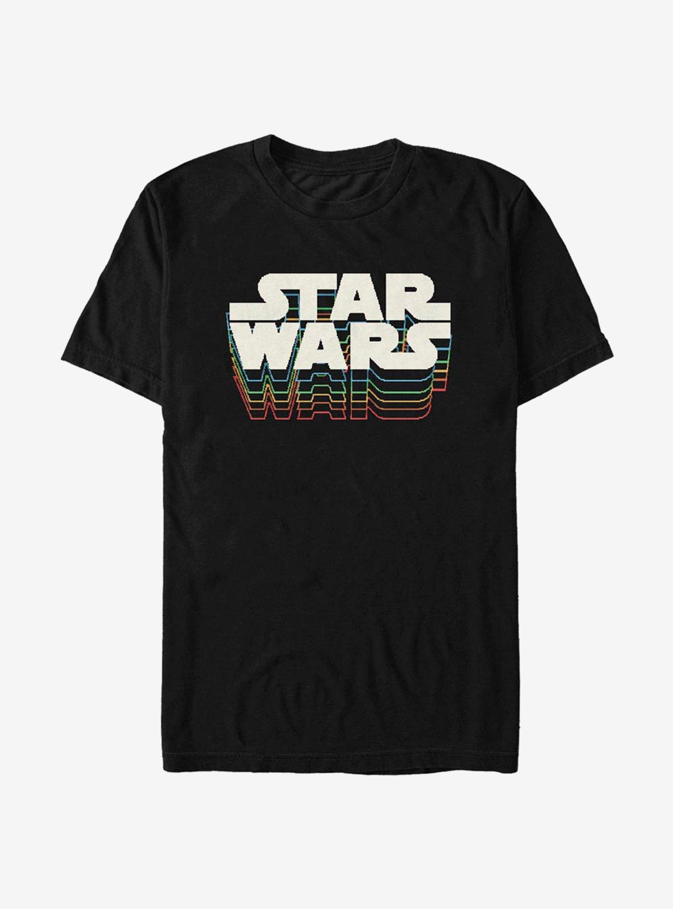 Star Wars Retro Gradient Logo T-Shirt | Hot Topic