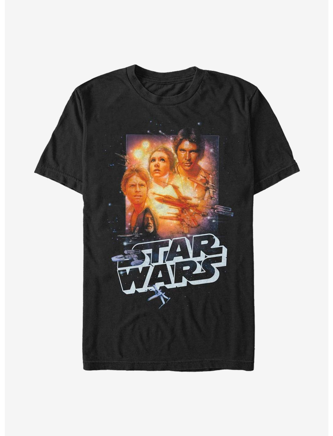 Star Wars Star Wars Collage T-Shirt, BLACK, hi-res