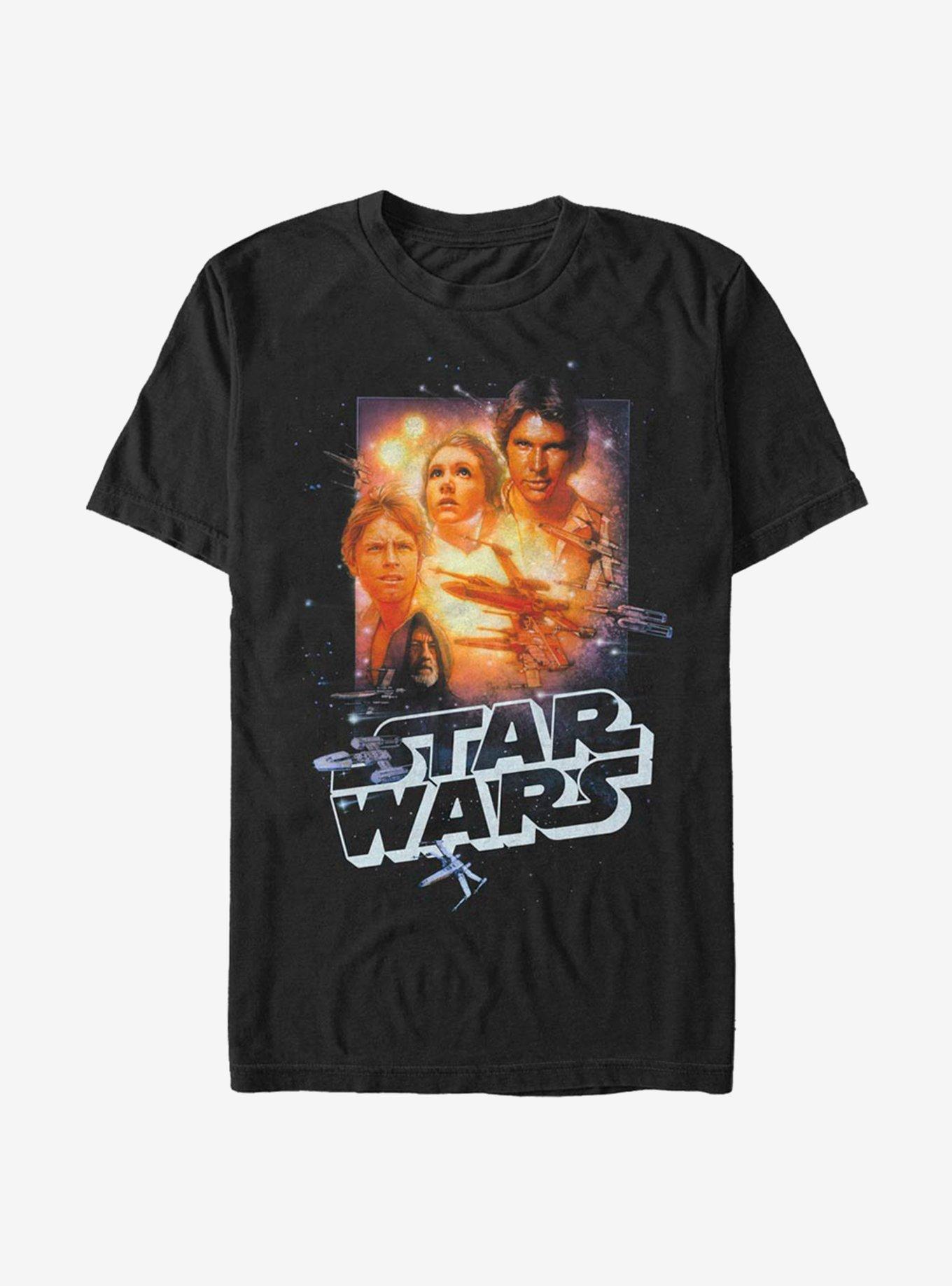 Star Wars Star Wars Collage T-Shirt, BLACK, hi-res