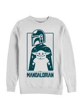 Star Wars The Mandalorian The Child Starry Silhouette Sweatshirt, , hi-res