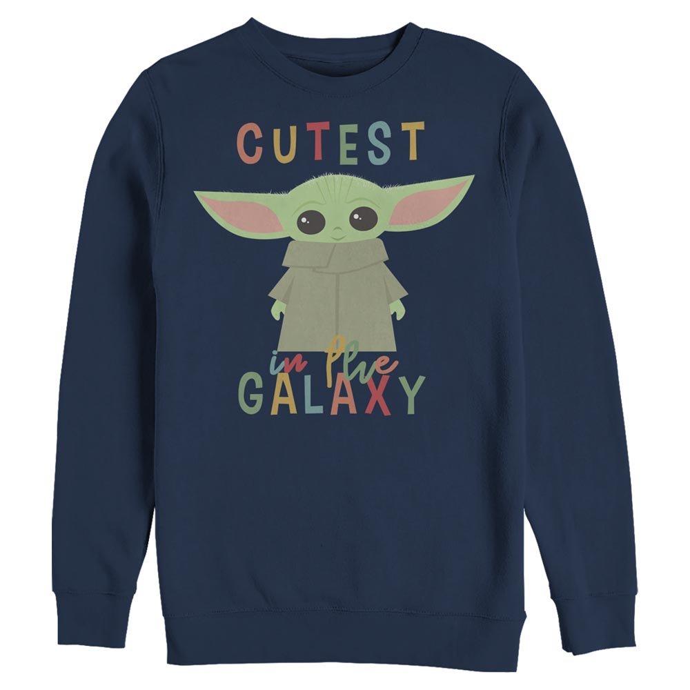 Star Wars The Mandalorian The Child Cutest Little Child Sweatshirt, NAVY, hi-res