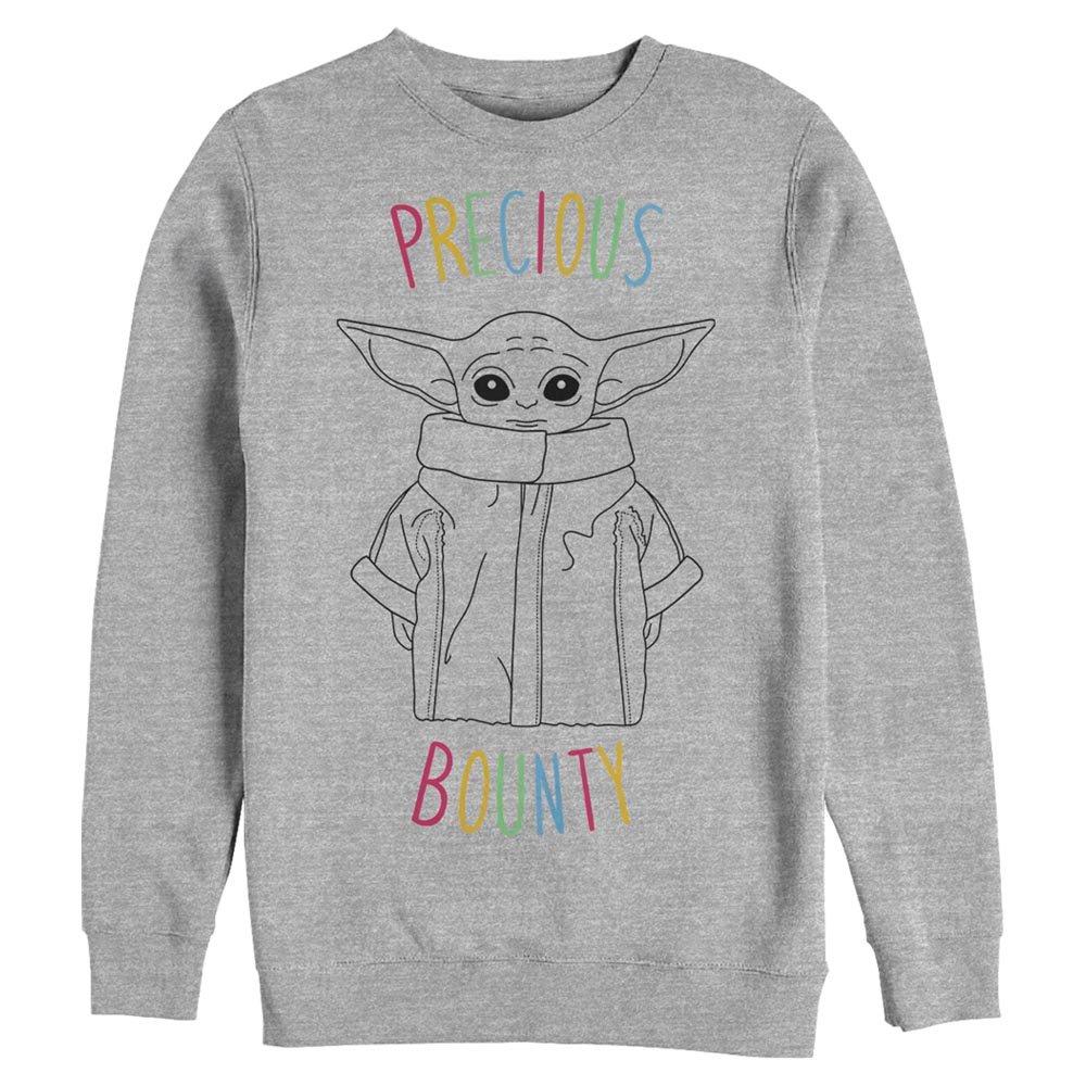 Star Wars The Mandalorian The Child Precious Bounty Sweatshirt, ATH HTR, hi-res