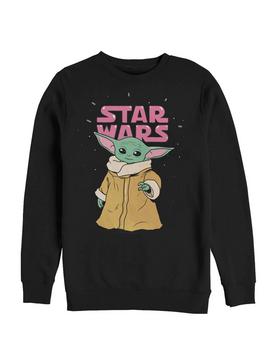 Plus Size Star Wars The Mandalorian The Child Stance Logo Sweatshirt, , hi-res