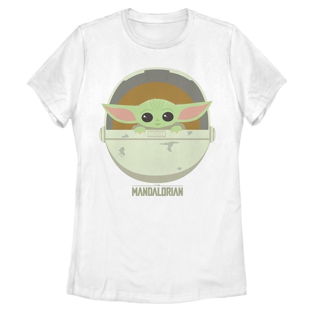 Star Wars The Mandalorian The Child Cute Bassinet Womens T-Shirt, WHITE, hi-res