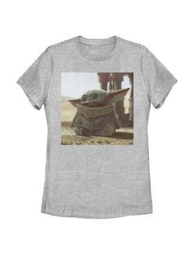 Plus Size Star Wars The Mandalorian The Child Tiny Green Womens T-Shirt, , hi-res