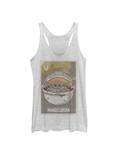 Star Wars The Mandalorian The Child Vintage Poster Womens Tank Top, WHITE HTR, hi-res