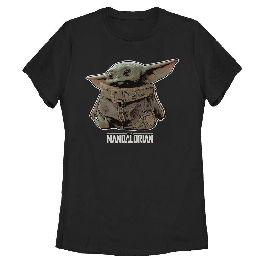 Star Wars The Mandalorian The Child Bounty Womens T-Shirt, BLACK, hi-res