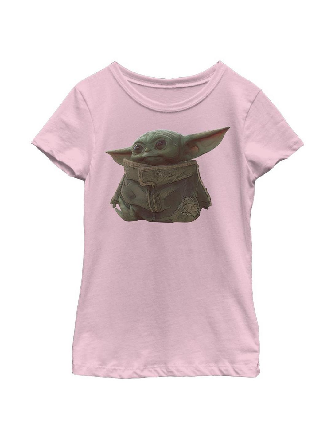 Star Wars The Mandalorian The Child Ball Thief Youth Girls T-Shirt, PINK, hi-res