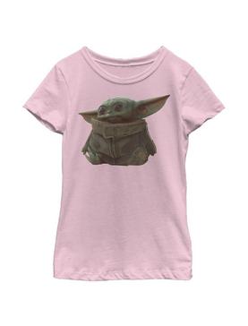 Plus Size Star Wars The Mandalorian The Child Ball Thief Youth Girls T-Shirt, , hi-res