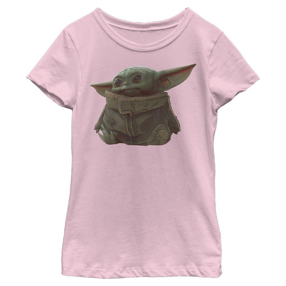 Star Wars The Mandalorian The Child Ball Thief Youth Girls T-Shirt, PINK, hi-res