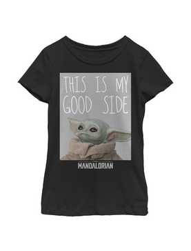 Star Wars The Mandalorian The Child Good Side Youth Girls T-Shirt, , hi-res